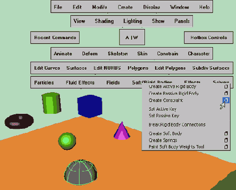 Иллюстрированный самоучитель по Maya 4.5 (часть 1)