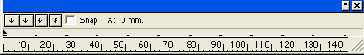 Палитра Tab Ruler